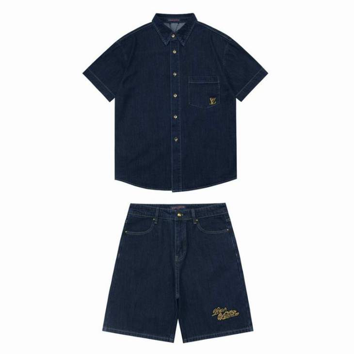 Picture of LV Shirt Pant Suits _SKULVS-XLhltx0423775